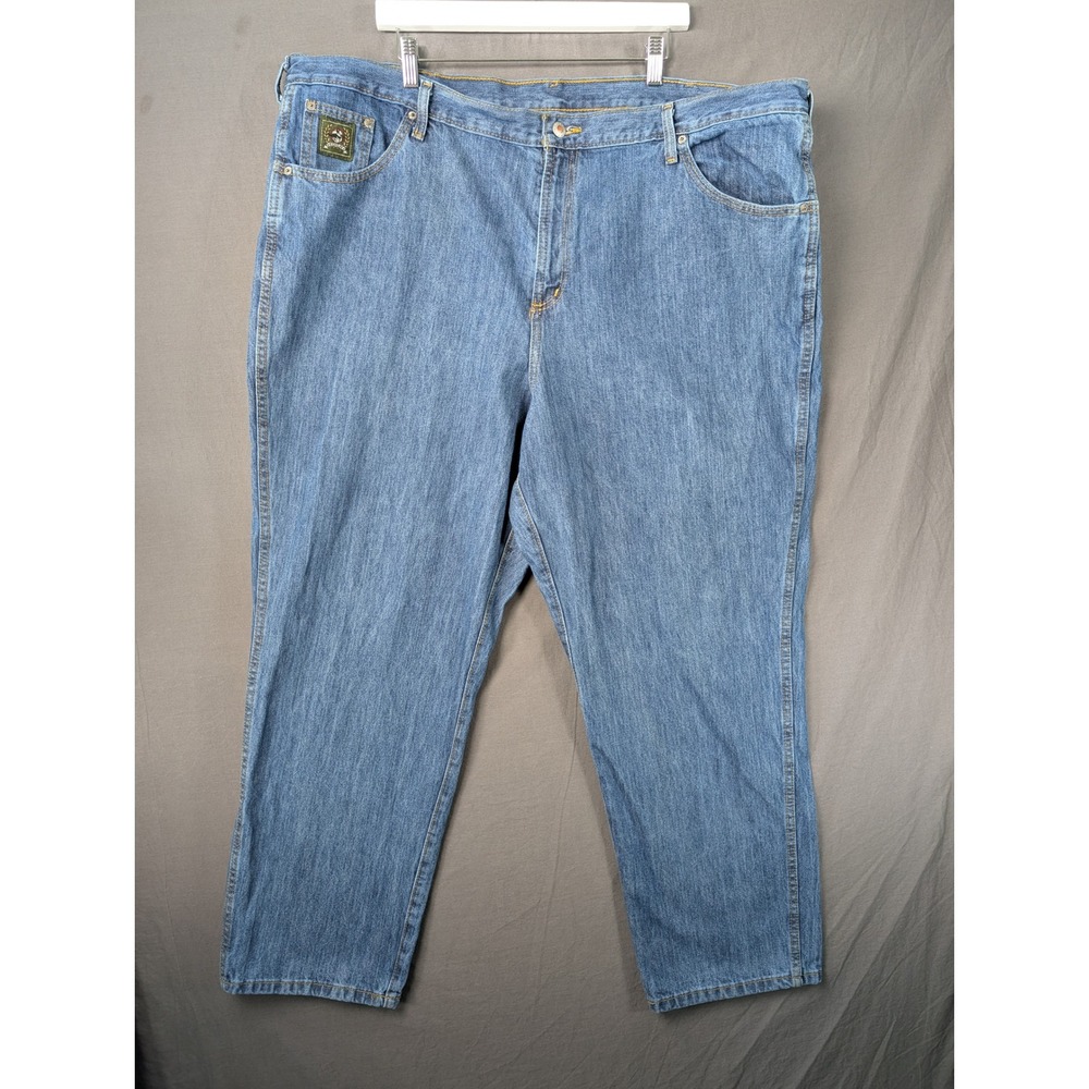 Cinch Mens Blue Denim Relaxed Fit Straight Leg Jeans‎ Size 46x32